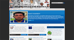 Desktop Screenshot of futbolistasconkarma.com